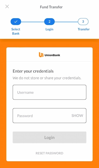 💥Step 3: Fill in your username and password to log in to your bank account.