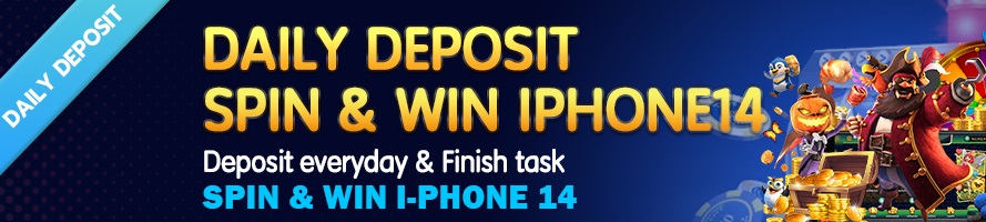 DAILY DEPOSIT SPIN WIN IPHONE 15